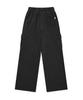 WACKY WILLY Women'S Semi-Wide Washed Cargo Pants Grey