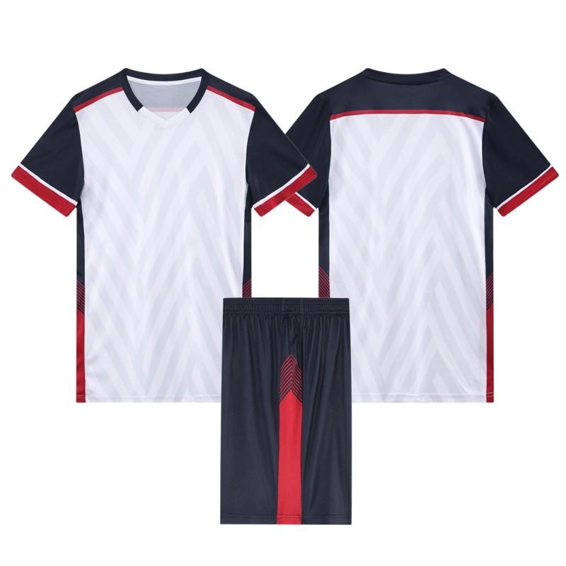Quick Dry Volleyball Uniform Set Men Women Team Training Competition Short Sleeve Jersey