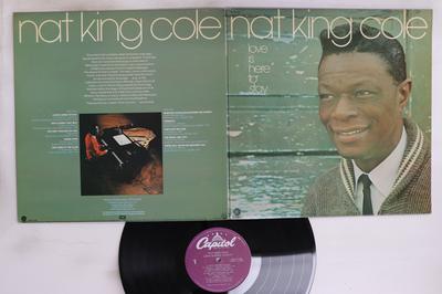 LP Record NAT KING COLE  Love Is Here To Stay SWAK11355 CAPITOL 1974 US Jazz Used