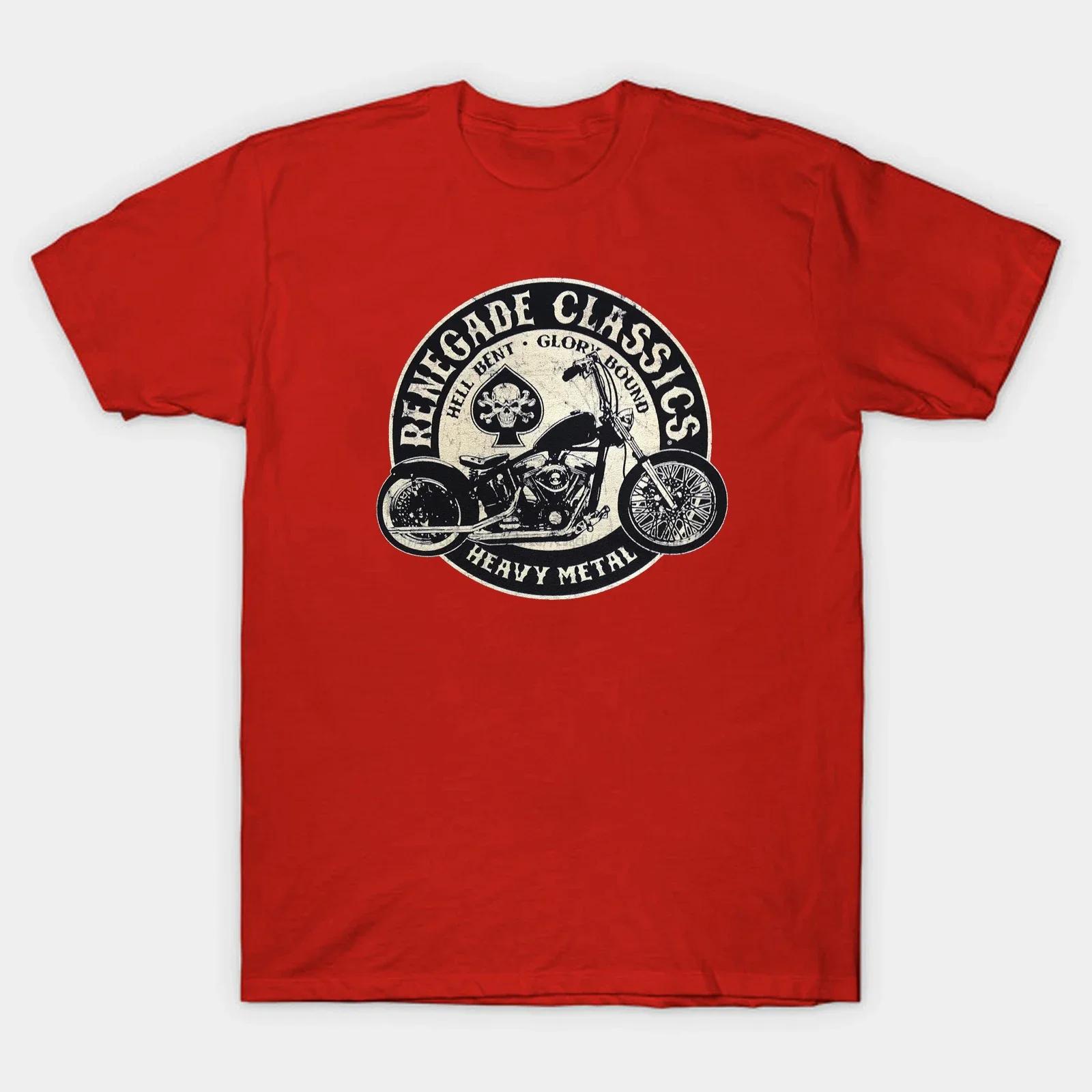 

Vintage Motorcycle Heavy Metal Rock Motorcyclists T-Shirt 100% Cotton O-Neck Summer Short Sleeve Casual Mens T-shirt Size S-3XL S