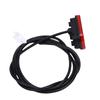 Red Scooter LED Tail Light Cycling Tail Light for Kukirin G2 Pro DB Electric Scooter Night Riding