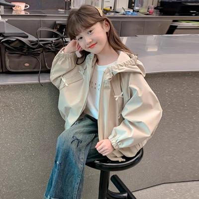 Αντιανεμικό Μπουφάν Κοριτσιών Κορεατικού Στυλ Φθινόπωρο 2025