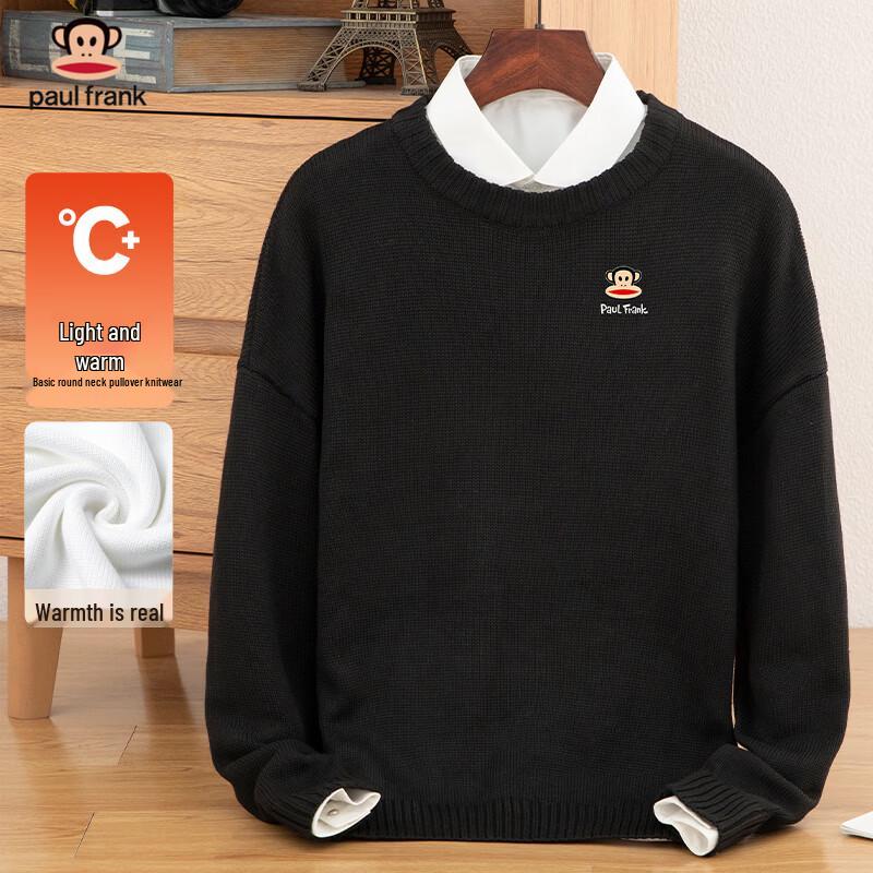

Paul Frank Men s Fleece Lined Pullover Sweater L
