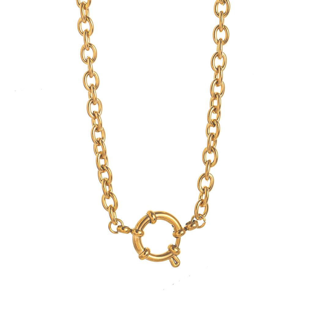 18K Gold Retention Stainless Steel Star Cloud Pendant DIY Accessory