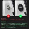 Car Door Lock Covers Fits Daihatsu New Move Canvas LA850S LA860S LA850 Series Door Striker Cover Protector Rust Shock Noise Reduction Black 5-Pack -