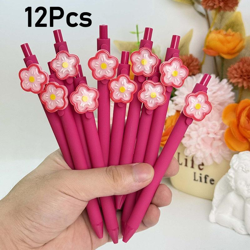 10 Pcs Stationery Kawaii Neutral Pen School Office Supply Novel Creative Recreation Cute Waterbased Pen Stationery Office School Supply 10Pcs