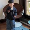 Boys' Korean Style Loose Jeans - Trendy Autumn & Spring Casual Pants for Small and Medium Children