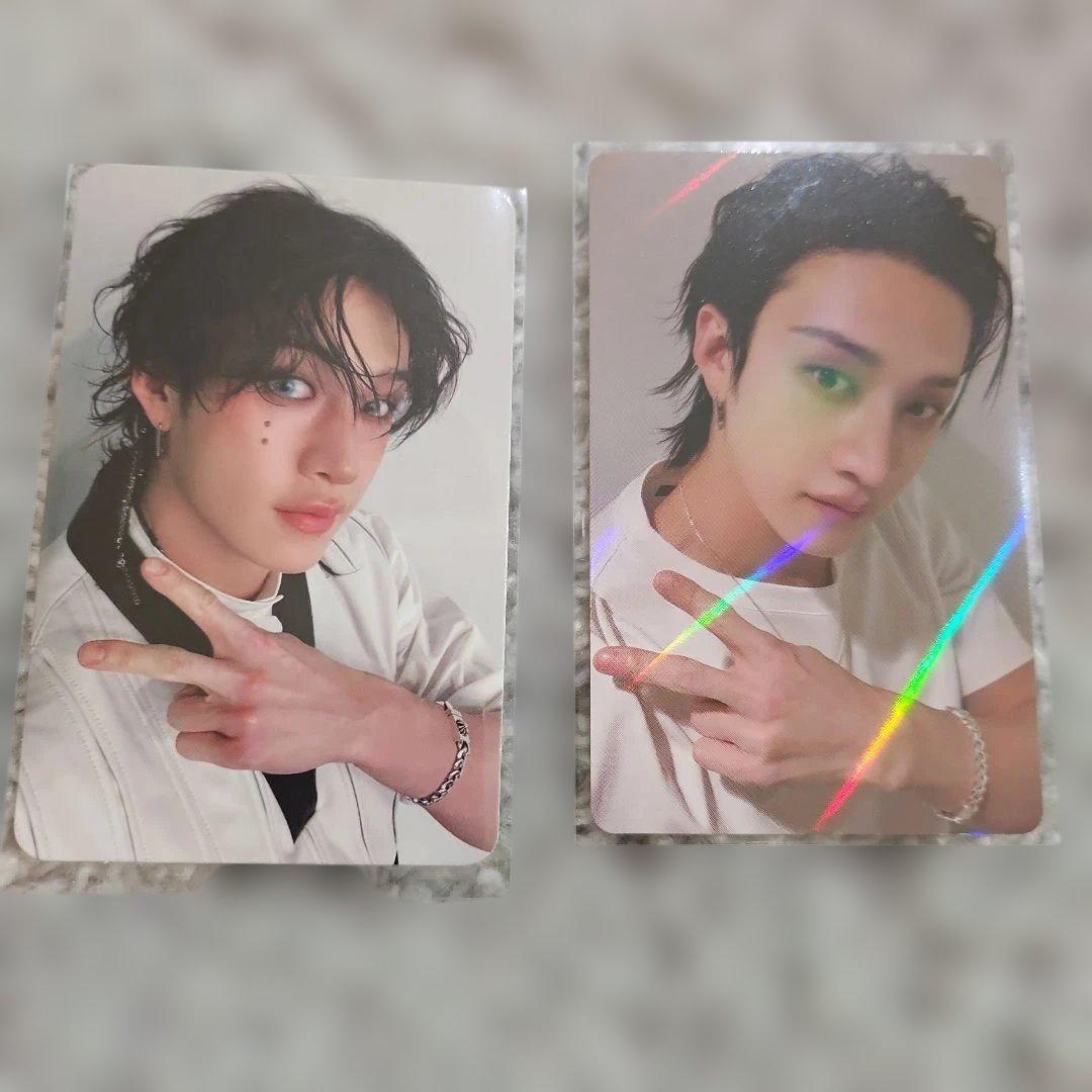 

[USED] StrayKids KARMA ceremony double-sided trading card HMV bonus Holo