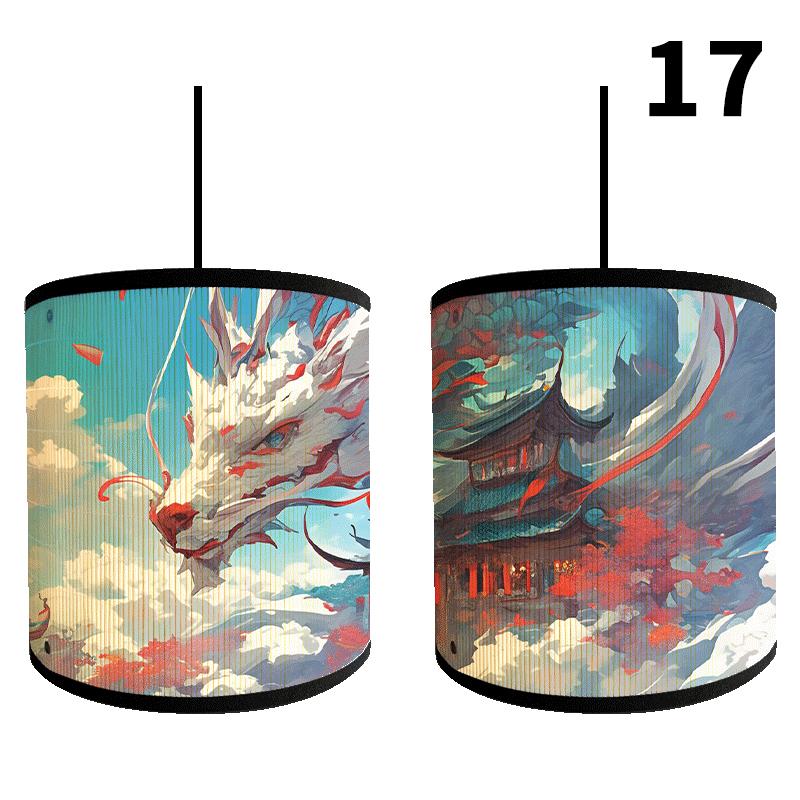 Japanese Style Lamp Shade Bamboo Art Light Cover Bar Cafe Homestay Restaurant Decor Chandelier 30cm Home Bedside Wall Lamp Cover