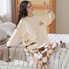 Pure Cotton Women's Sweet Style Long Sleeve Pajama Set - New for Spring, Summer, Autumn 2025.