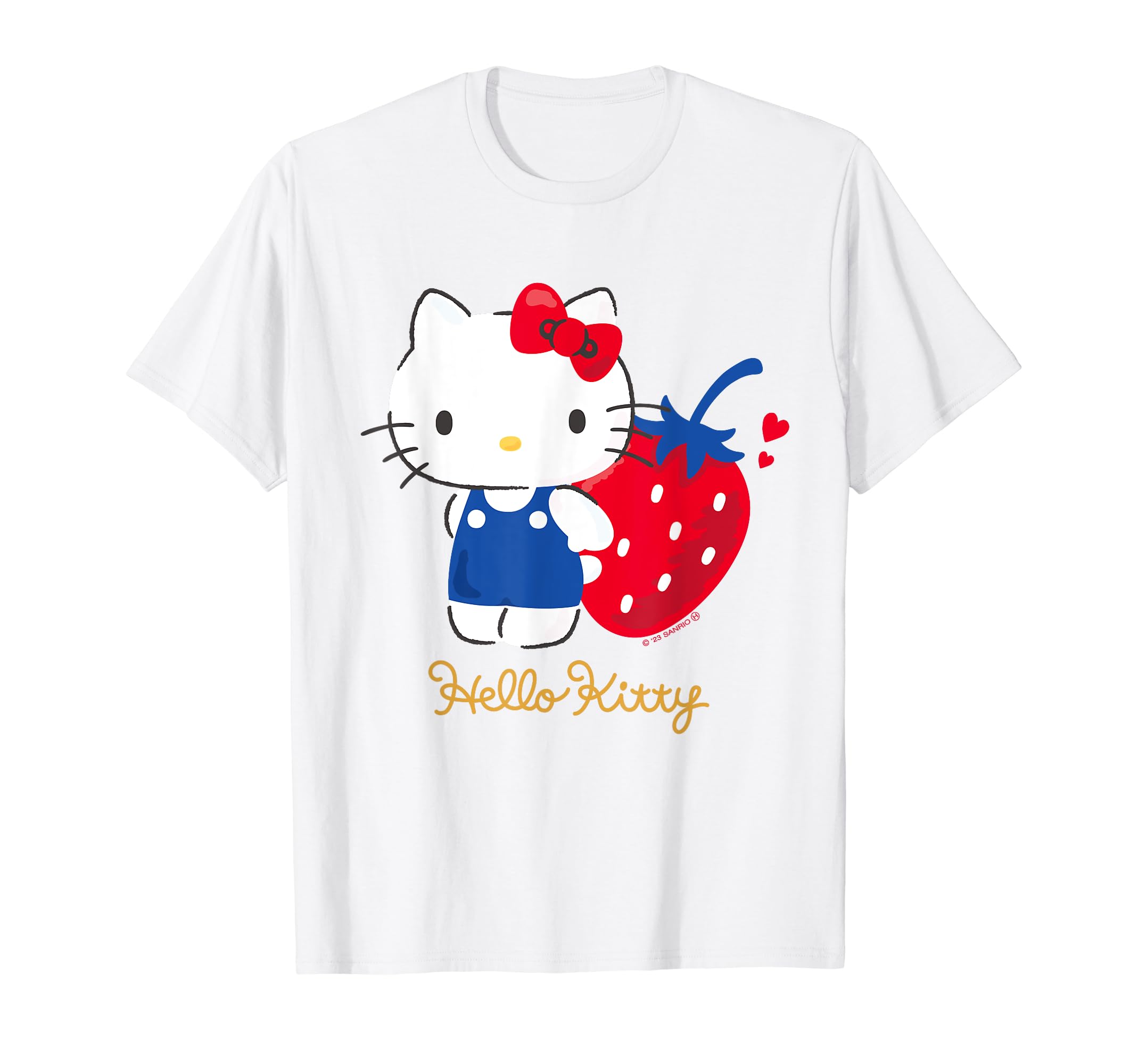 

Футболка Hello Kitty Strawberry Light Color белый