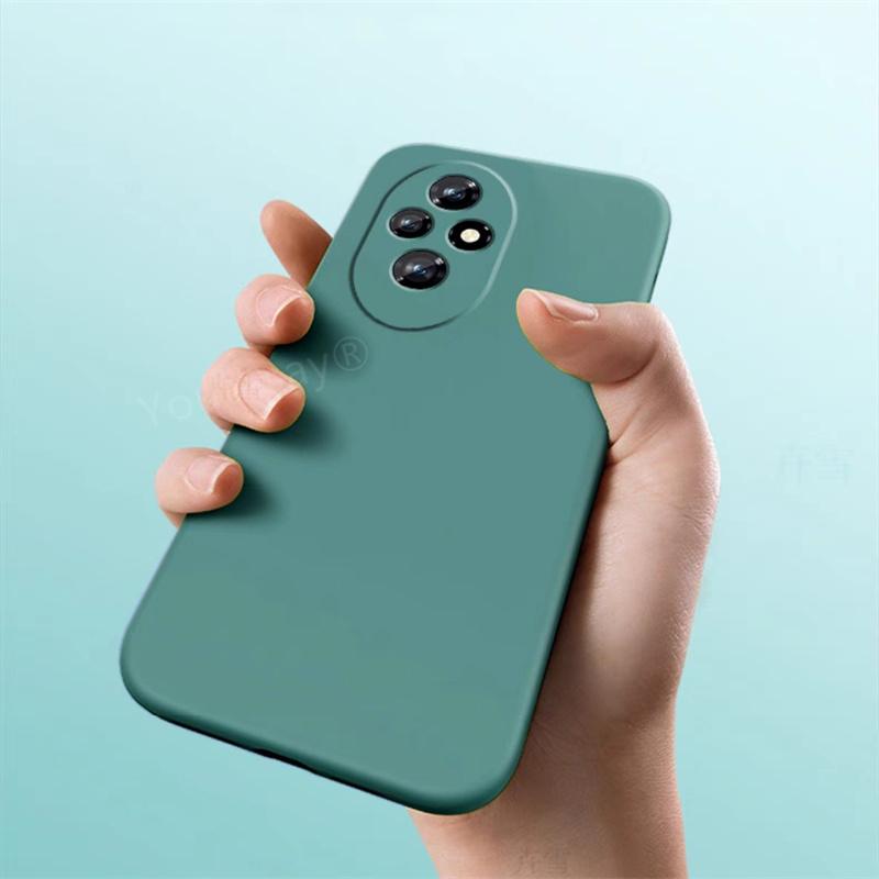 Kryt pouzdra pro Honor 200 pro Honor 200 Pro Fundas Coque Tekutý silikon Měkký TPU Nárazník telefonu Pro Honor 200 Pro