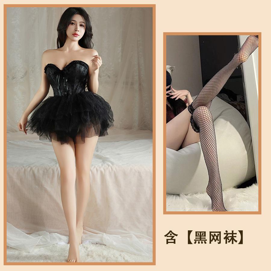 Sexy Sexy Pure Vest Corset Slim Strap Waist Trouser Dress Tube Top Passion Nightdress Women