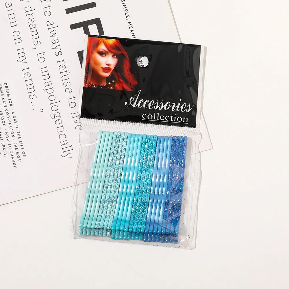 

Кудрявые волнистые заколки для волос женские цветные заколки для волос женские шпильки невидимки укладочные аксессуары для волос инструменты для ухода за красотой синий