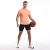 Men's Quick-Dry Sports T-Shirt: Solid Color, Breathable, Short Sleeve for Running & Fitness