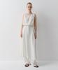 Ia Back Cowl Maxi Dress (Ivory)