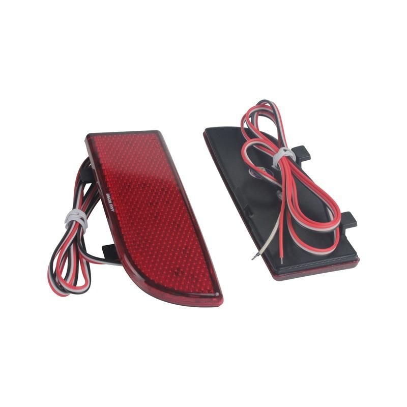 ANGRONG 1 Paar LED Rückstrahler Stoßstange hinten Bremslicht für Mercedes Benz W639 Vito Viano 2003-14