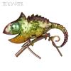 Cameleon Sculptură Fier Animal Mobilier Stil Animal sălbatic Decorare interioară sau exterioară