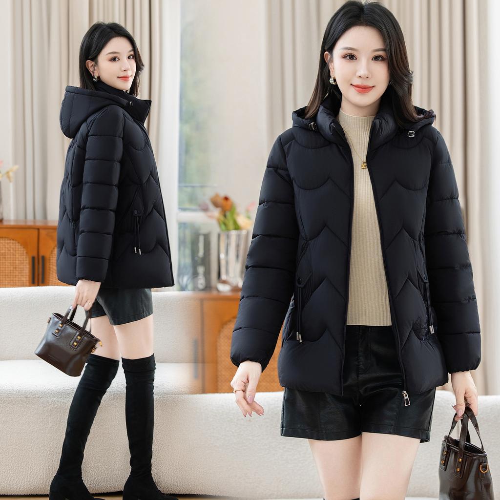 Grandma winter thickened cotton-padded clothes new mother casual coat the elderly women warm cotton-padded clothes old lady cotton-padded jacket