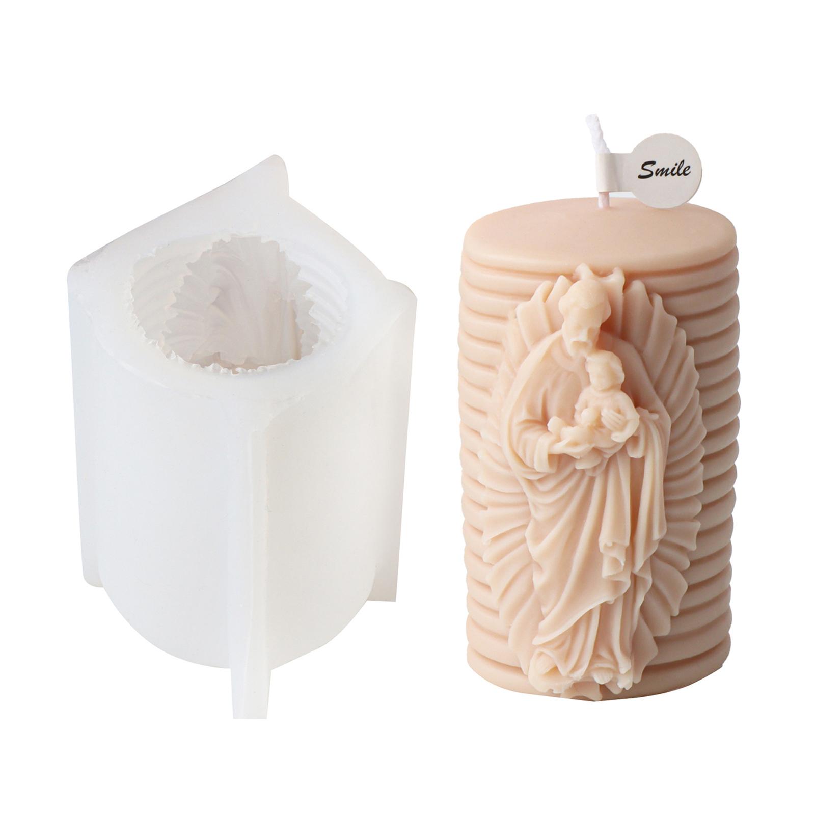 

3D силиконовая форма, силиконовая форма для свечей, форма для рукоделия ручной работы, формы для религиозных статуй, силиконовые формы для ручного изготовления A