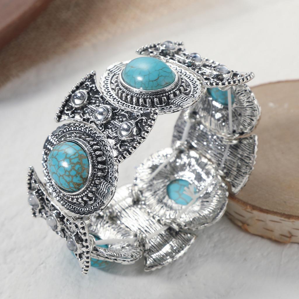 Style Bohemian Turquoise Bracelets Women Hand Jewelry Fashion Gifts Elegant