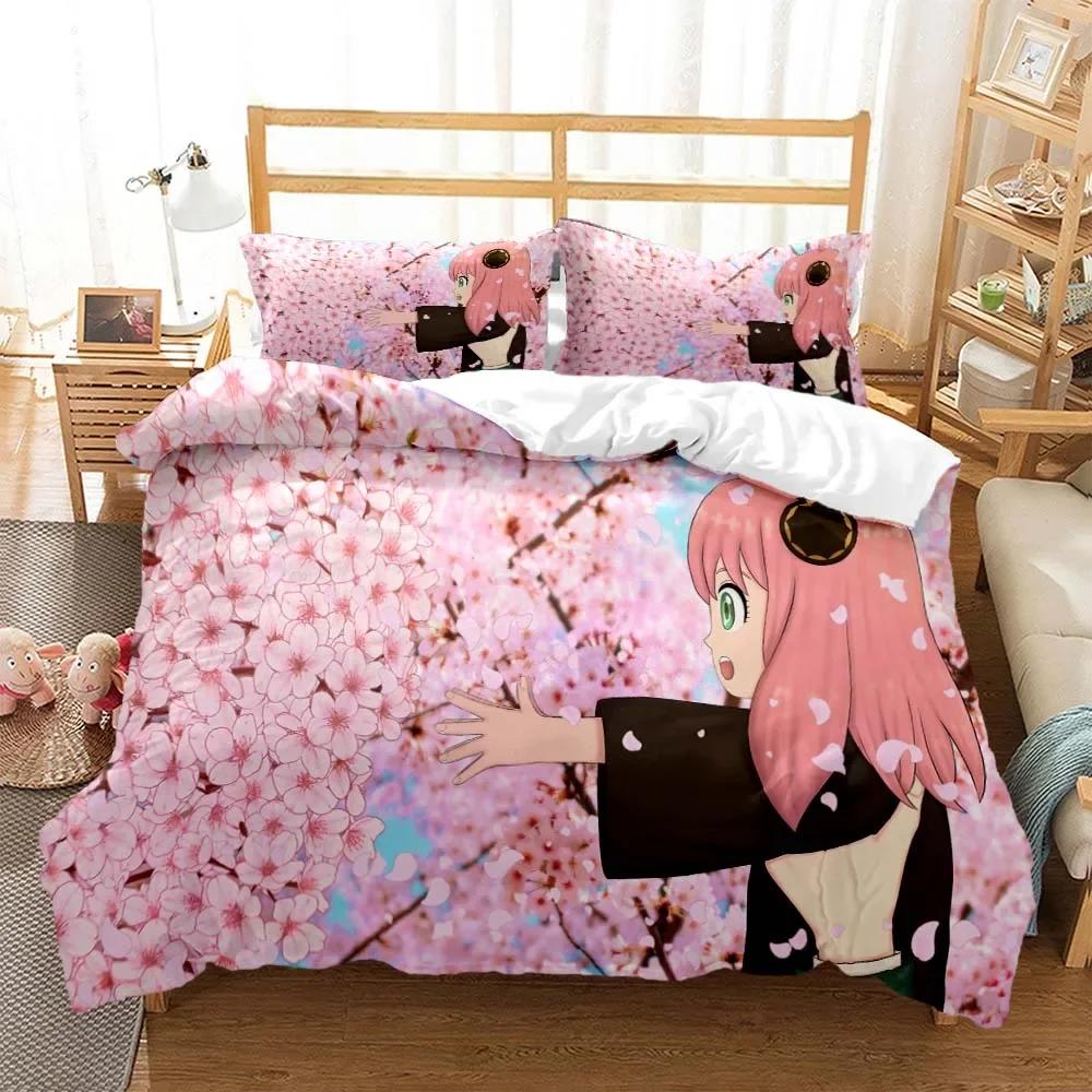 

cute cartoon characters Cartoon anime Complete size Customizable soft and comfortable comforter bedding sets 70x133cm