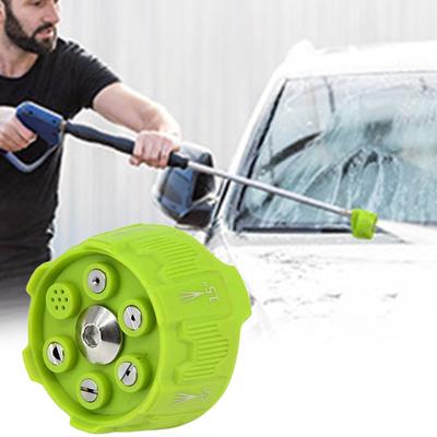 6-in-1 Hochdruckreiniger Sprühdüse Verstellbar 3600 PSI Hochdruckreiniger Düse Schneller Wechsel für Gartenreinigung