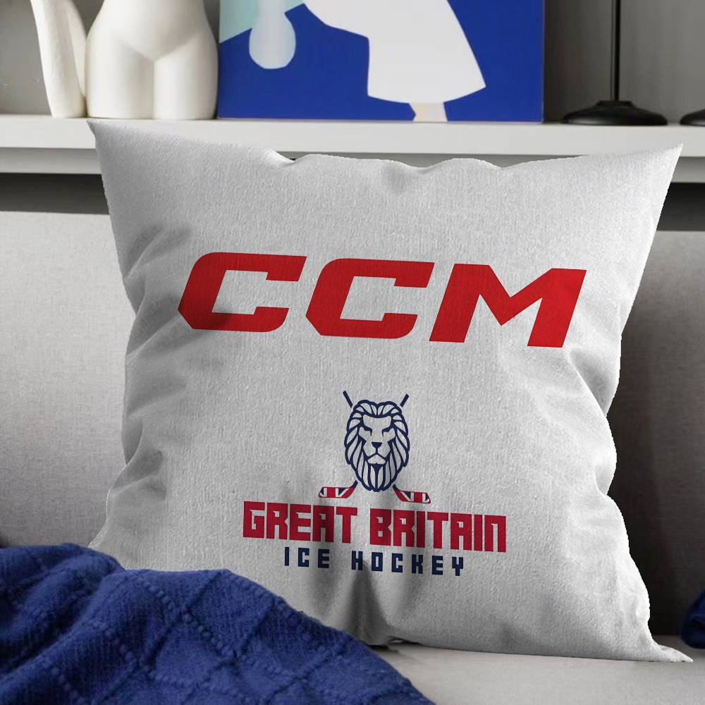 C-CM Hockey Doormats Home Personalized Pillow Dust Cover Bedroom Kids Party Decoration Pillowcase Birthday Children Gift