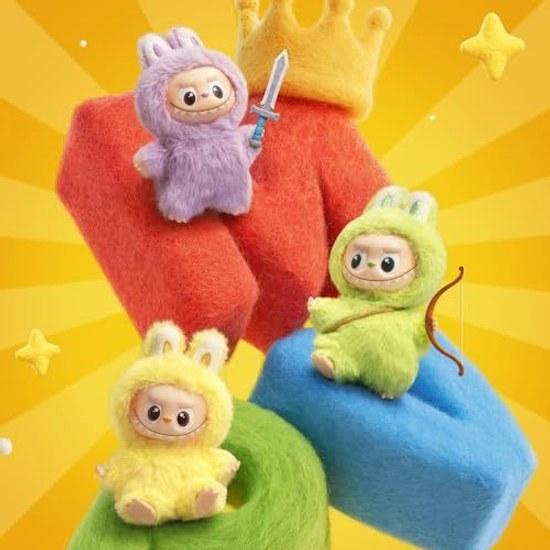 MONSTERS PIN LÁSKA Série Plyšový přívěsek (NZ) Krabice s assortimentem 14 kusů Mini Lovebu Labubu Hračka Slepá figurka Gacha Model Dárek Podpůrná aktivita Oficiální