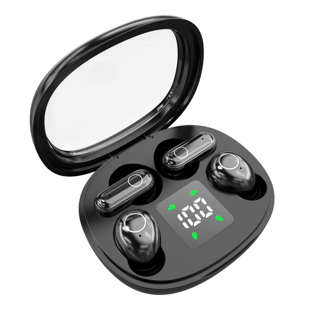 SK35 TK Two-in-One Wireless Bluetooth Earphones - Four-Ear High Sound Quality, Painless Mini In-ear Design