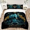 Lord Rings Shadows Print 3Pcs Bedding Setduvet Cover With 2 Bedropillowcase Home Birthday Gift