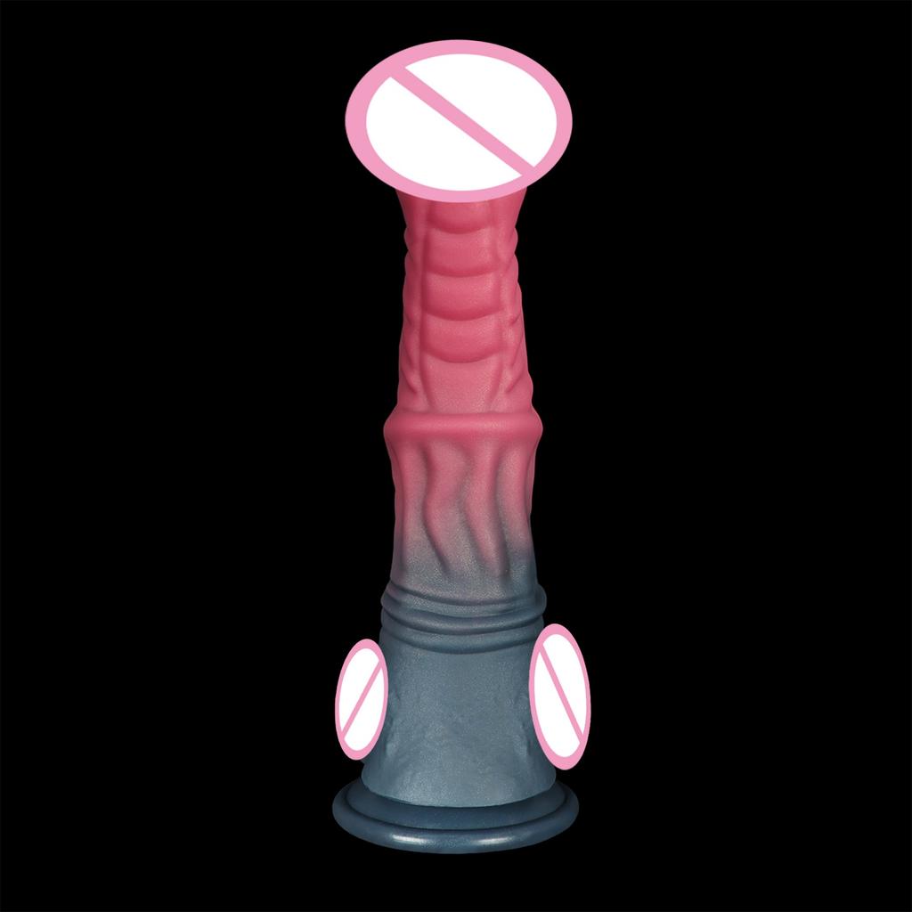 Horse Dildo Adult Sex Toys Strapon Dildo Silicone Penis Big Dick for Women Gay 18+ Vagina Prostate Massage Monster Dildo Waterproof & Easy To Clean