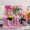 The Fairly OddParents Flannel Blanket, High Quality Comfortable for All Seasons, Home Decor, Warmth and Comfort