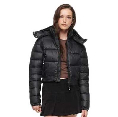 Superdry Crop Fuji Puffer Jacket