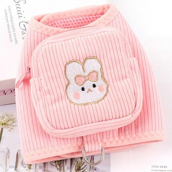 Blaze Stylish Air Max Corduroy Harness Backpack, Pink