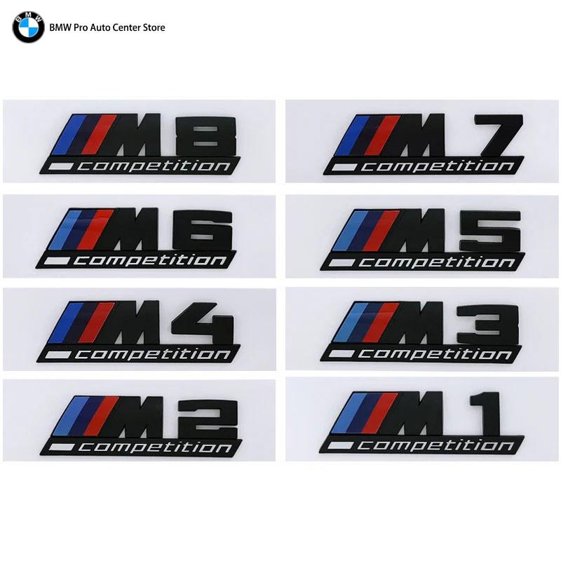 

3D ABS Чорний Логотип M1 M2 M3 M4 M5 M6 M7 M8 Competition Емблема Наклейка на Задній Багажник Автомобіля Для BMW M1 M2 M3 M4 M5 M6 M7 M8 Аксесуари 13X3.9CM&M8 competition