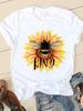 Clothing Summer Letter Printing 2022 Short Sleeve Ladies Casual WoFashion Graphic Tee T-shirts Female T Shirt Clothes