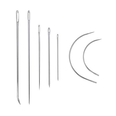 29pcs Upholstery Repair Tool Kit LeatherStitch Hand Sewing Needles Canvas Thread
