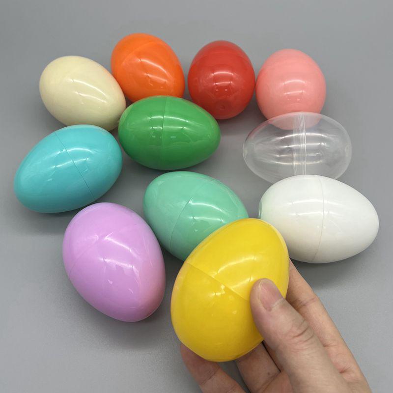 Resurrection Eggshell: Happy Easter Egg Toy for Kids - DIY Empty Shell for High-Temperature Simulation and Gashapon Decoration.
