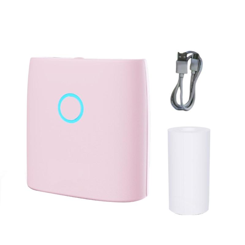 Pack of 1 Compacts ABS Thermals Printer Featuring Inkless Technology for Fast and Clear Printing in Office or Travel