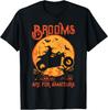 Halloweenowe Motocyklowe Miotły Amator Motocyklista Unisex Koszulka Unisex Koszulka