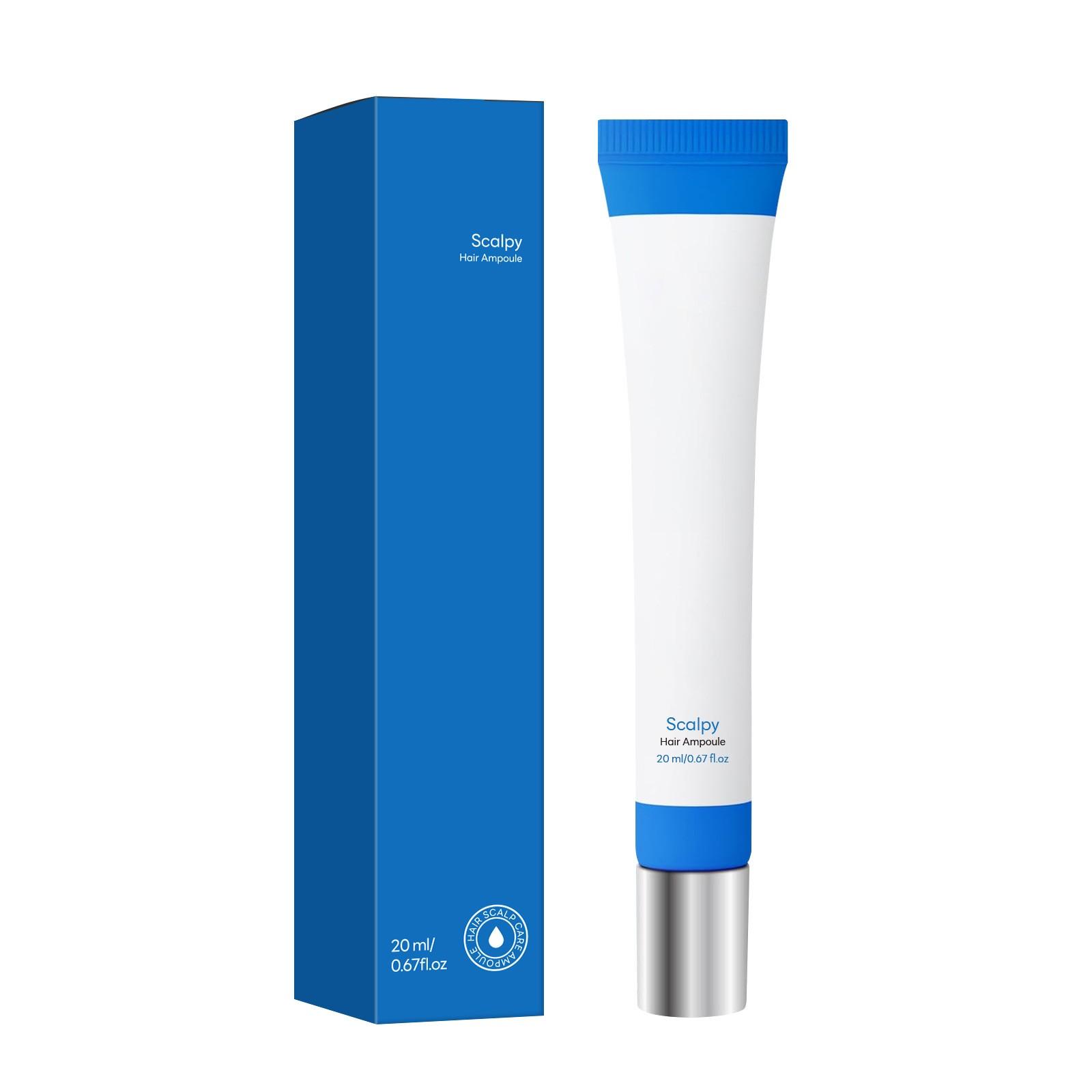 

Мятная зубная паста, масло, сыворотка для волос, уход, предотвращение ломкости волос, рост волос, предотвращение выпадения волос, уход за волосами, питательная сыворотка для кожи головы 20 мл синий