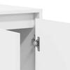 Sideboard White 135 x 41 x 75 cm Particleboard