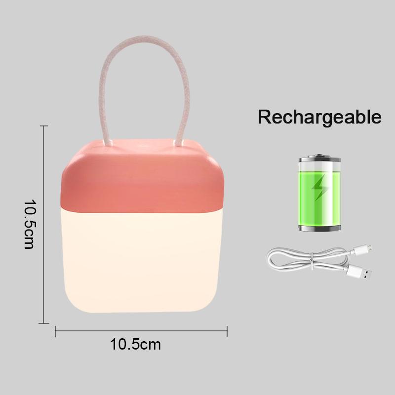 LED Night Light USB Charging Lamp Night Feeding Lights Human Touch Control Light For Bedroom Bedside Table Lighting