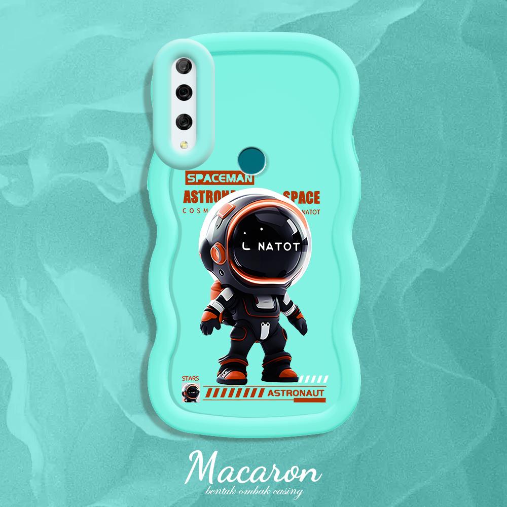 

Окрашенный узор Big Wave Edge Мягкий силиконовый материал Macaron чехол для телефона противоударный защитный резиновый чехол для iPhone Huawei Honor Infinix Tecno Tecno Pova 6 Neo синий