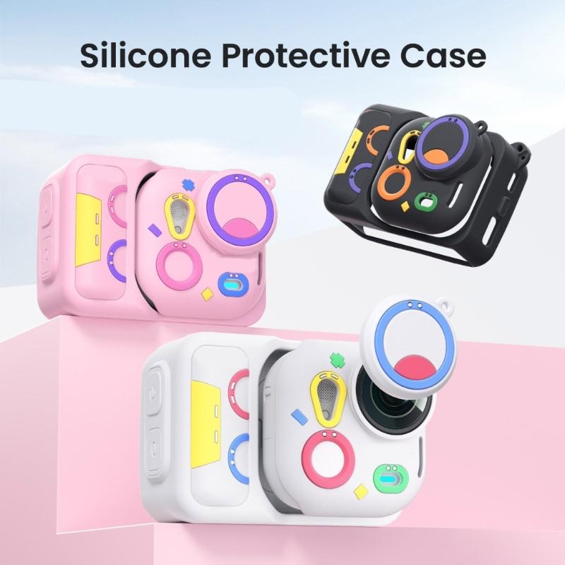 Shockproof Silicone Cover With Quick Release Mount for Go Ultra Camera Accessories AntiSlip Protective Case