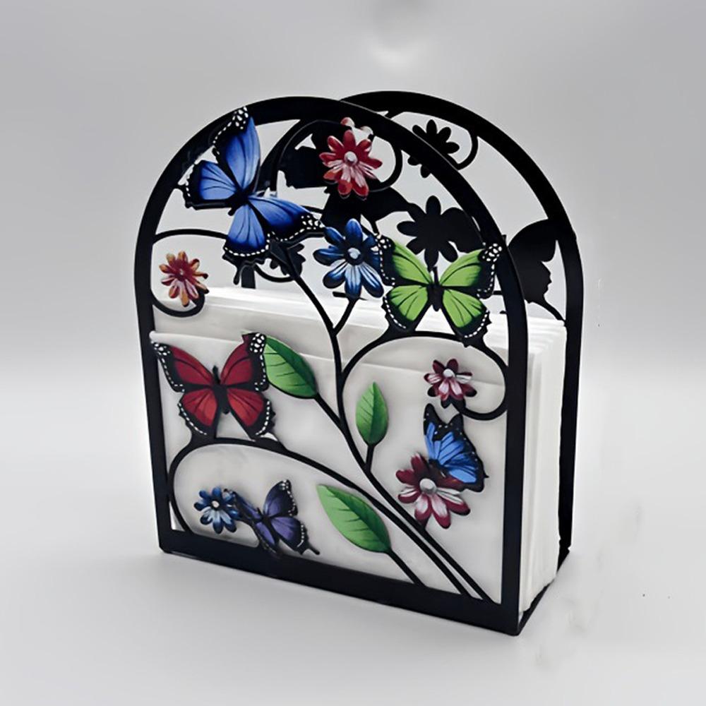 Waterproof Acrylic Napkin Holder Rustproof Napkin Box Exquisite Paper Towel Shelf Countertops
