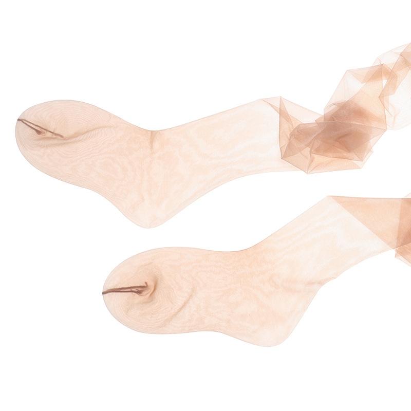 1D Ultra Thin Invisible Bottomed Pantyhose Women Sexy Transparent Skinny Leg Tights Open Crotch / Close Crotch Hosiery