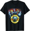 Guns N' Roses Official Skeletons & Bullets T-Shirt Small
