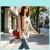 T-shirt da donna a maniche lunghe con scollo rotondo e fantasia floreale, abbigliamento casual per la primavera e l'autunno